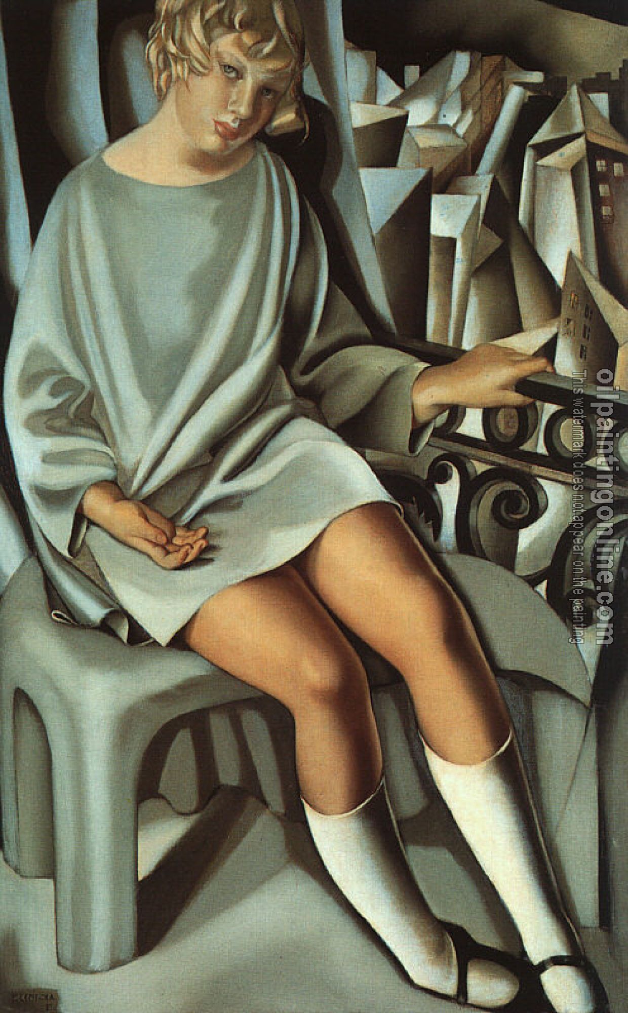 Lempicka, Tamara de - Abstract Oil Painting